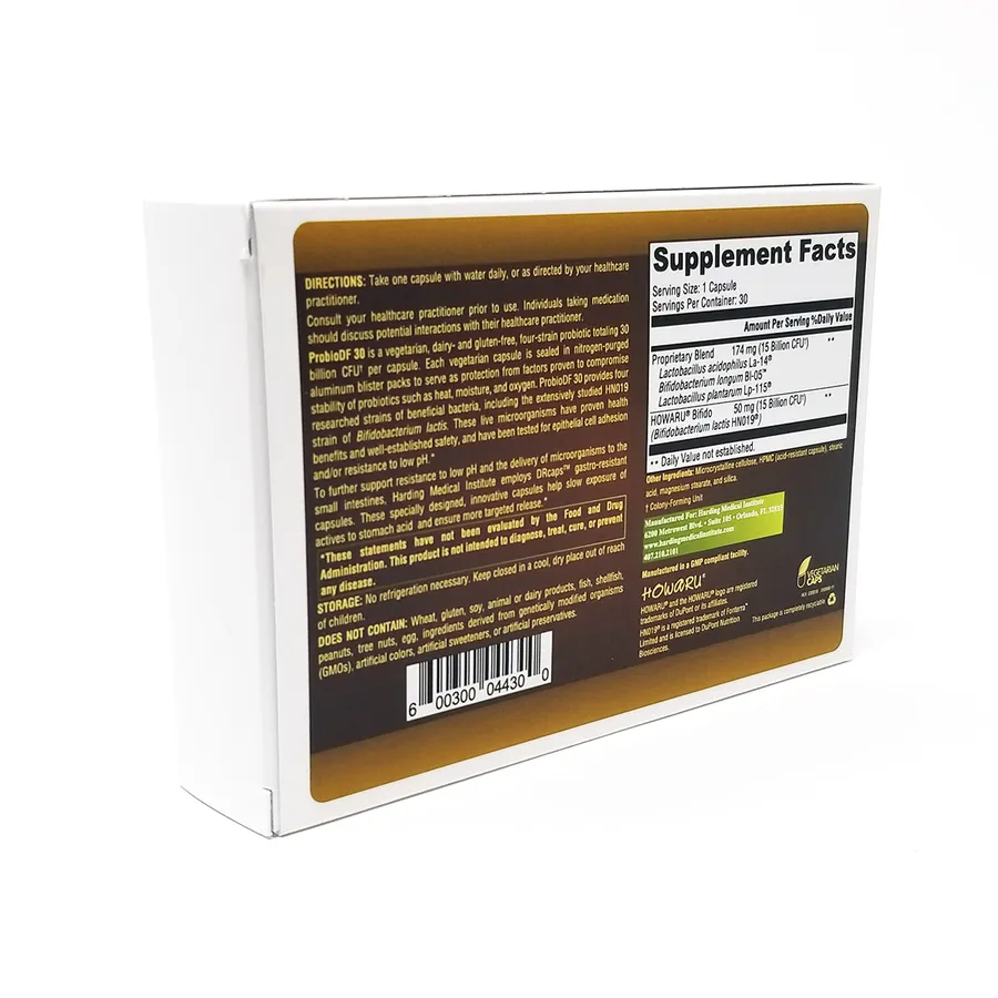 Probiotic DF 30, label